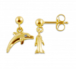Wyland Single Dolphin Earring - XXS