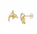 Wyland Dolphin Earrings - XXS