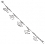 Wyland 5 Assorted Reef Fish Bracelet