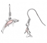 Wyland Dolphin Earrings with Mother of Pearl