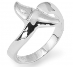 Wyland Dolphin's Tail Ring - Size 7