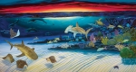SEA LIFE BELOW (8X10 MINI PRINT)