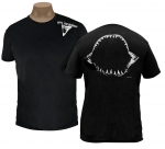 Shark Jaw, Black, Men's Crew Neck Tee