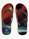 Warm Tropical Paradise Men's Sandals
