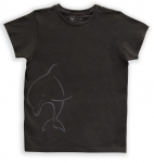 Dolphin, Espresso, Women's V-Neck Tee